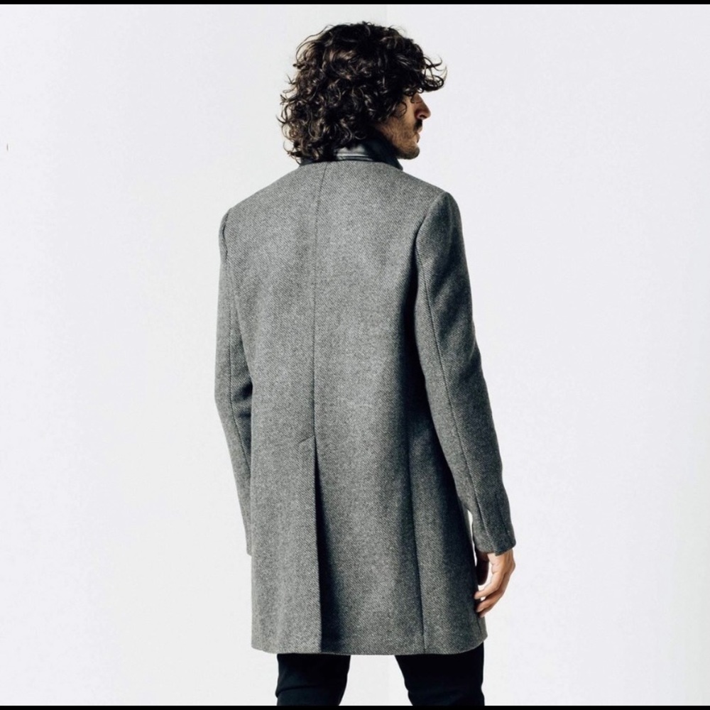 DSTLD Men’s Wool Jacket - Overcoat